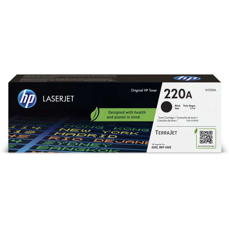 HP 220A / W2200A Original Toner Schwarz für ca. 2.000 Seiten